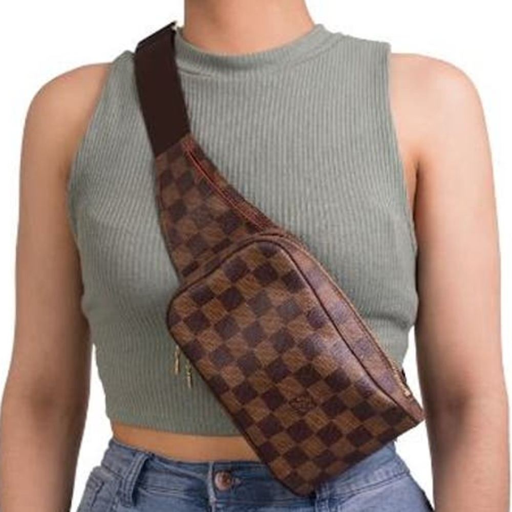 💎✨Authentic✨💎Louis Vuitton Damier Geronimos Body Bag Waist Bag